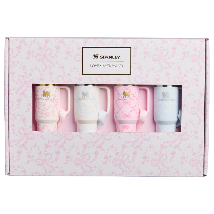 Stanley 1913 x LoveShackFancy Holiday Quencher ProTour Ornament Set - Travel Set