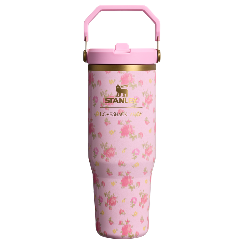 Stanley 1913 x LoveShackFancy IceFlow™ Flip Straw Tumbler - Lite Carry